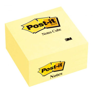 Bloček kocka Post-it 76x76 žltá