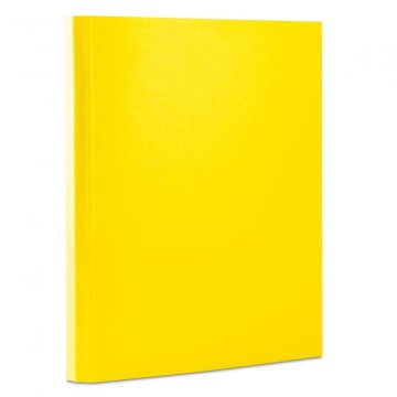 Kartónový box so suchým zipom 40mm Office products žltý