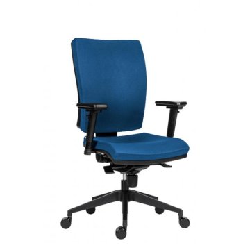 Kancelárska stolička Flute Dora modrá