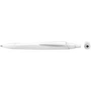 Guľôčkové pero Schneider Reco biele  s čiernou náplňou