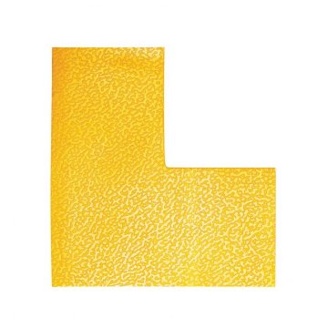 Podlahové značenie "L" žlté 10ks
